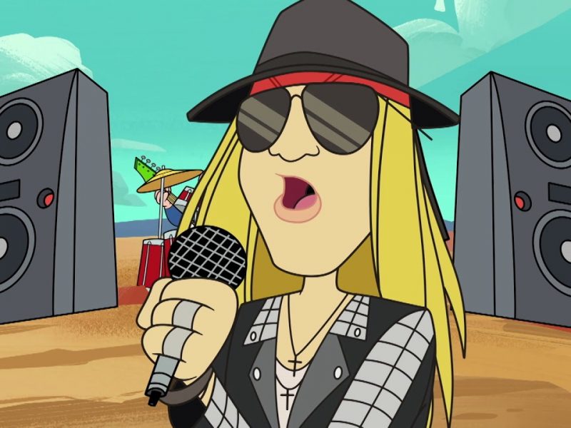 Axl Rose -Rock the Rock