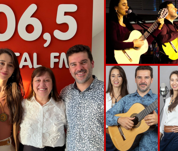 Ani e Rafa encantam ouvintes com poesia, raízes e espiritualidade no Divina Prosa
